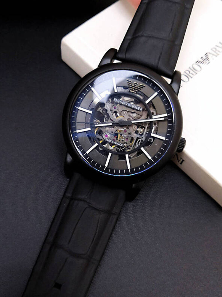 armani mechanical watch