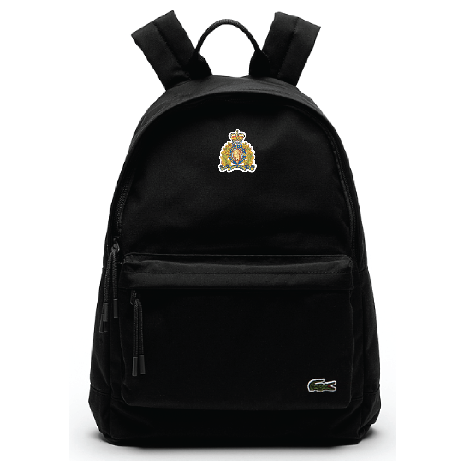 lacoste canvas backpack