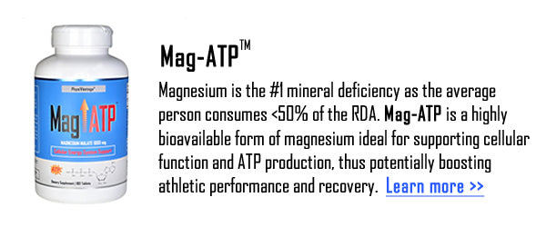 Mag-ATP™ consists of magnesium malate, a highly bioavailable form of magnesium ideal for supporting cellular function and ATP production