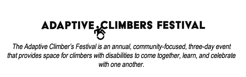 adaptive climbers festival