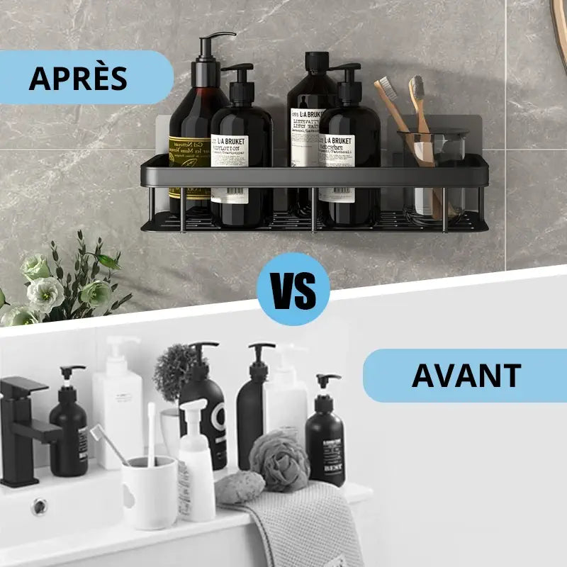 étagère de douche design sans percer