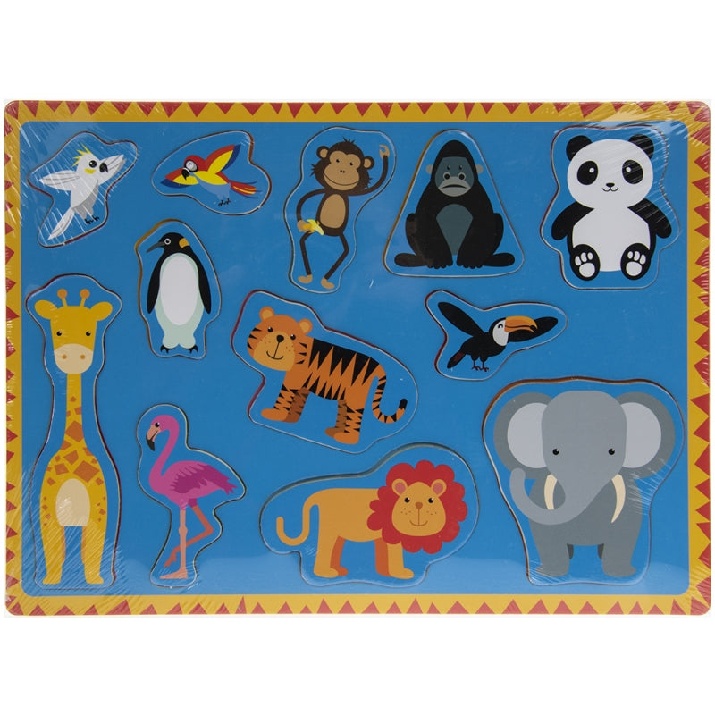 zoo animal puzzle