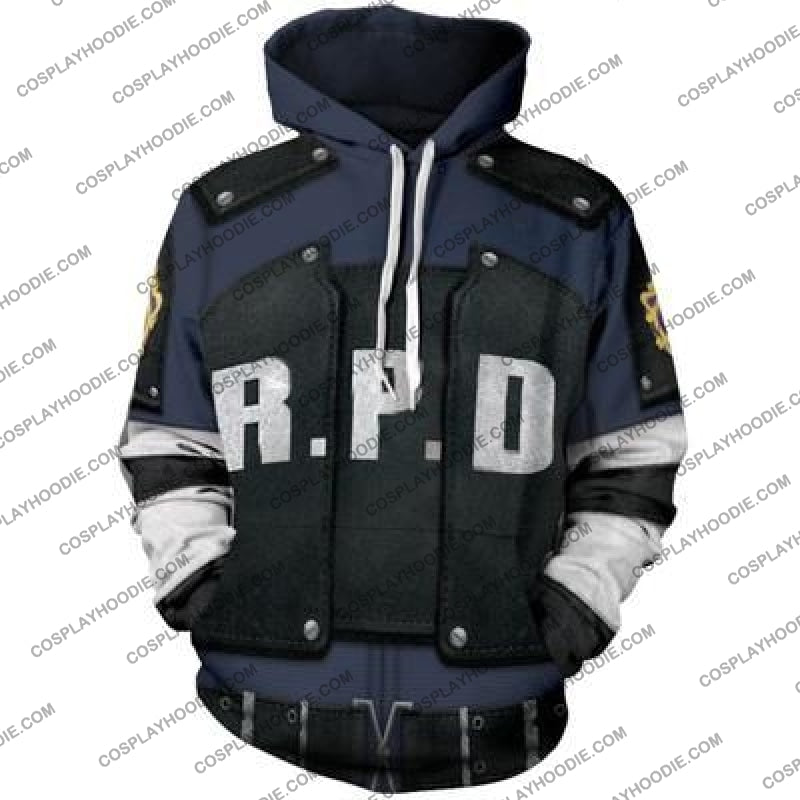 resident evil 2 rpd hoodie