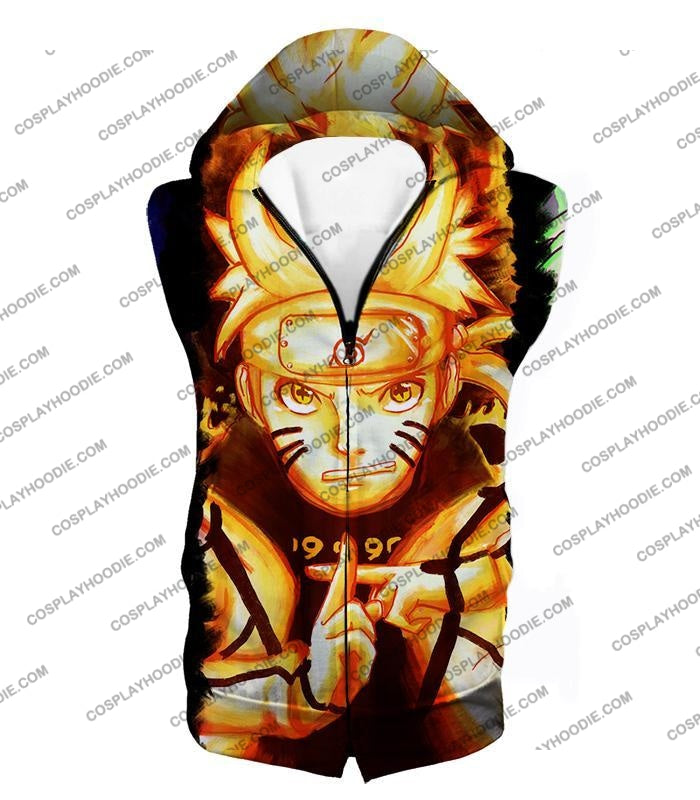 Boruto Boruto Uzumaki Tailed Beast Mode Shadow Clone Jutsu Black Actio Cosplayhoodie