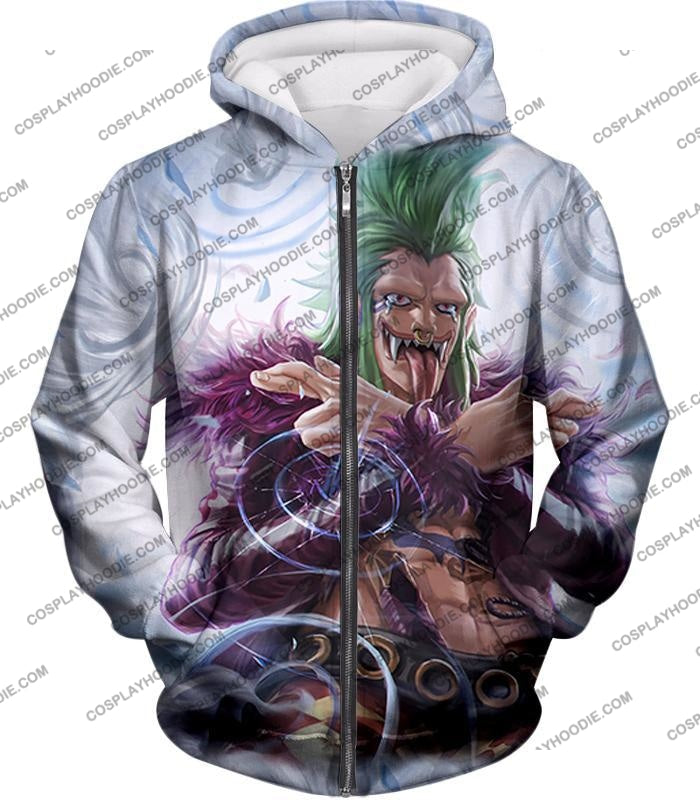 One Piece Cool Super Rookie Bartolomeo Barrier Devil Fruit Action T Sh Cosplayhoodie