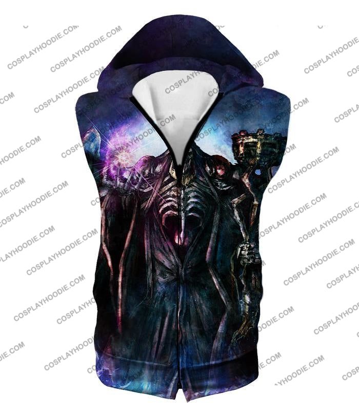 Overlord Extremely Evil Sorcerer King Ainz Ooal Gown Cool Graphic T Sh Cosplayhoodie