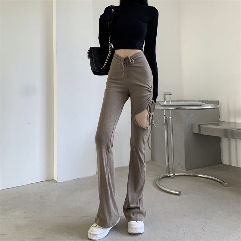 ワンピなど最旬ア！ CLANE PANTS KNIT SLIM カジュアルパンツ - www