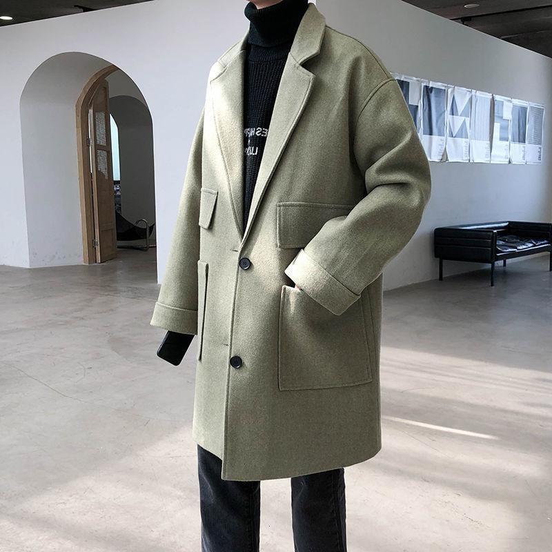 Long Overcoat with Square Pockets II