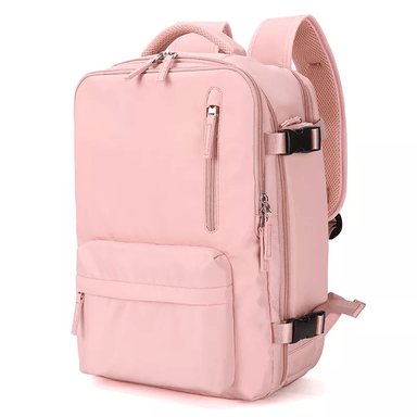 Korean Style Small Corduroy Backpack, Pink