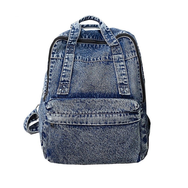 Boer Openbaren twist Retro Denim Backpack — More than a backpack