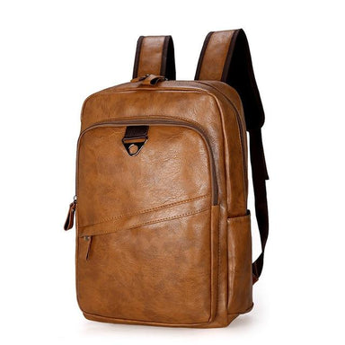 Vintage Faux Leather Drawstring Backpack — More than a backpack