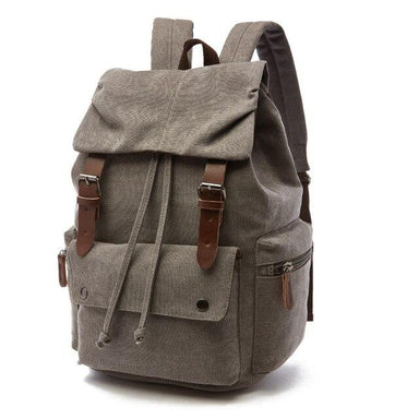 Men's Large Canvas Travel Backpack - High Quality Material — More than a  backpack