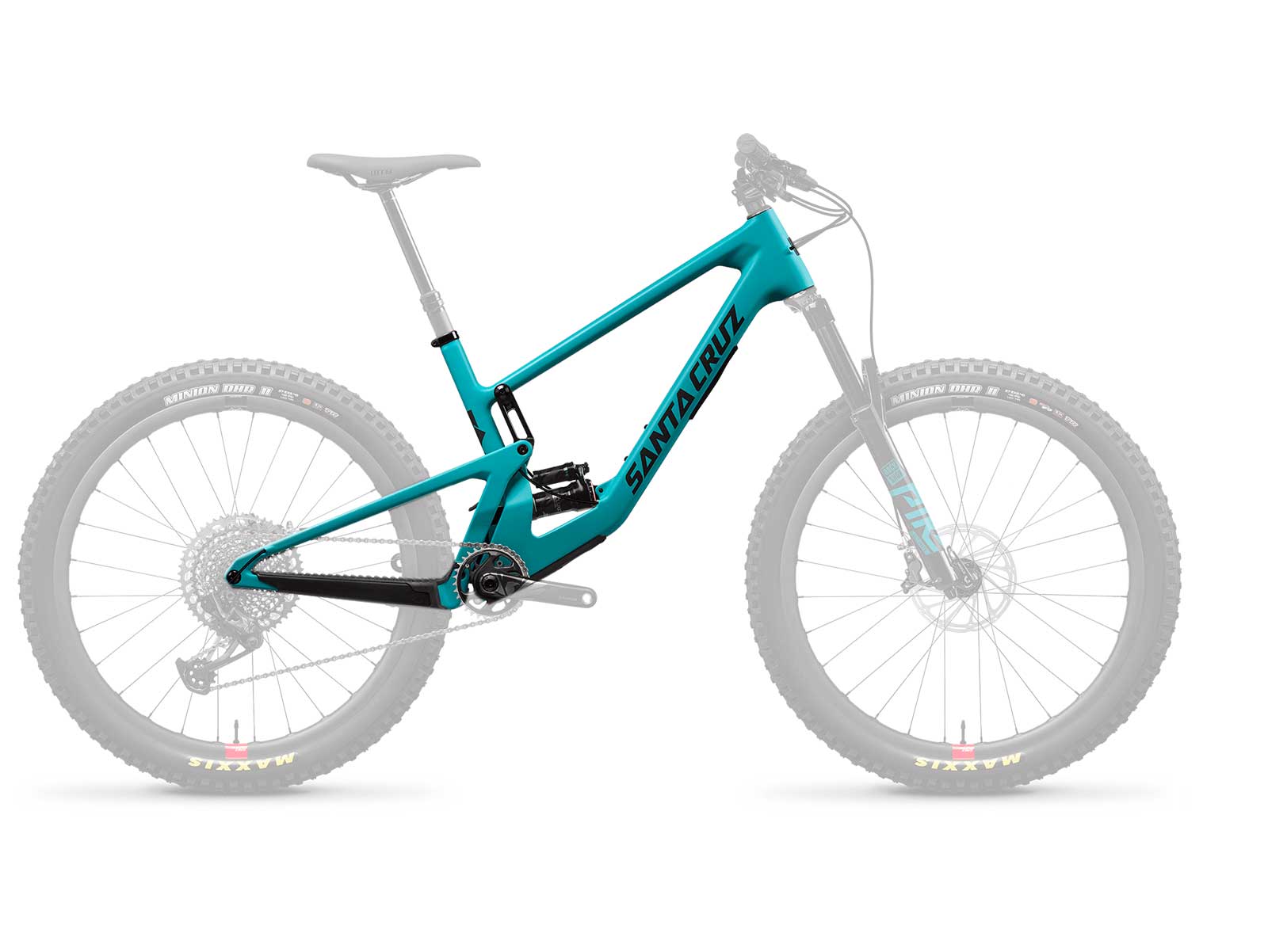 santa cruz downhill frame