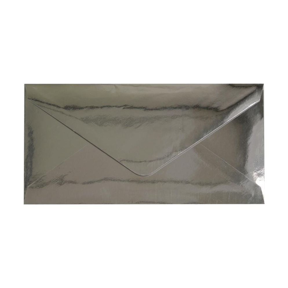 silver envelopes 5x7