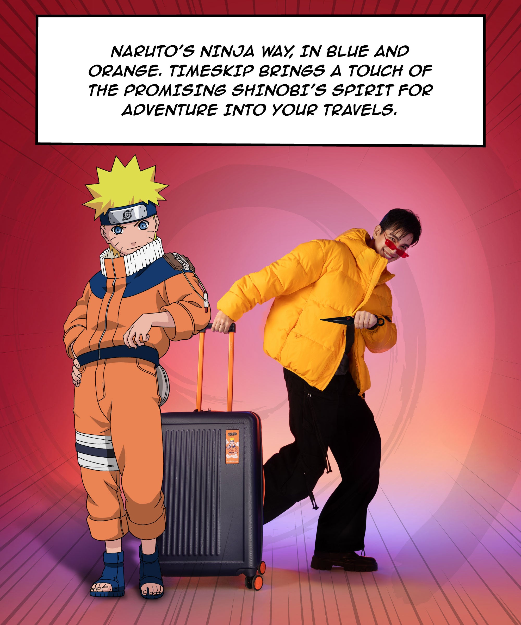The Moko x Naruto Transit Check-In