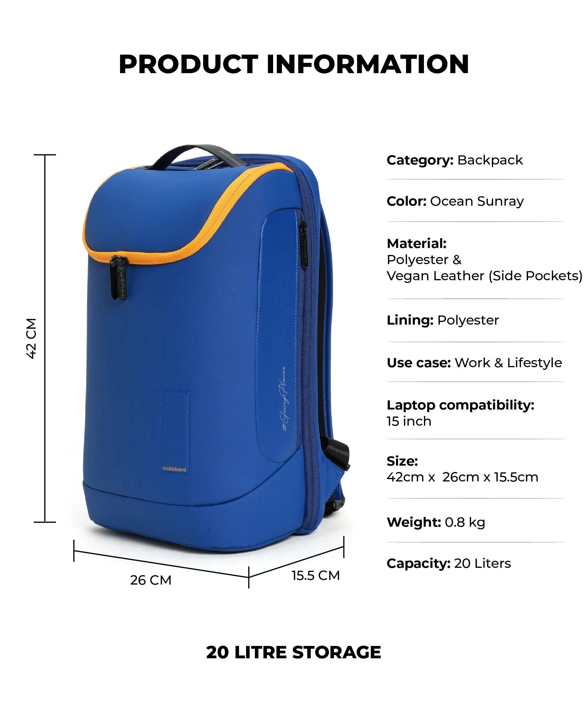 The Transit Backpack - 20L-image-22