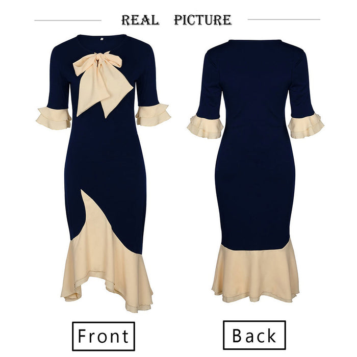 VenusFox Vintage Elegant Body con Dresses