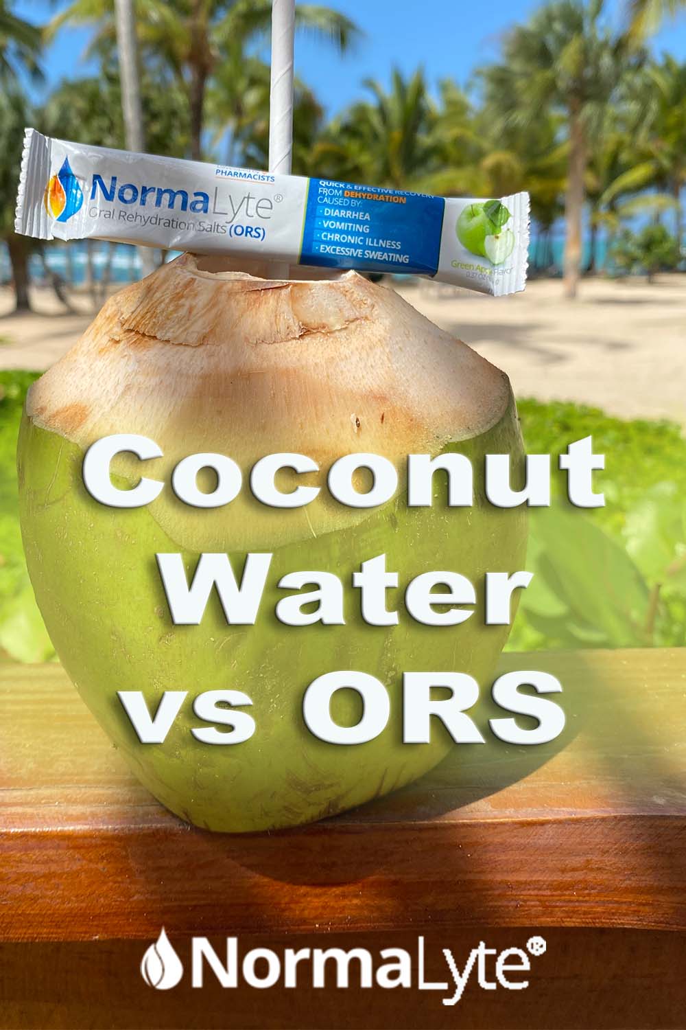 Coconut Water VS ORS | Normalyte Oral Rehydration Salt ORS Electrolyte Powder