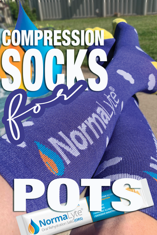 Have you tied our tights yet?!😍 #compressionsocks🧦 #dysautonomia #so