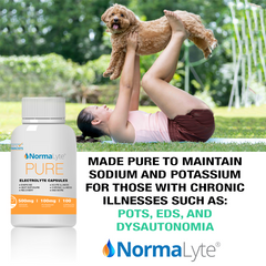 NormaLyte ORS Electrolyte and Salt Capsules for POTS and Dysautonomia