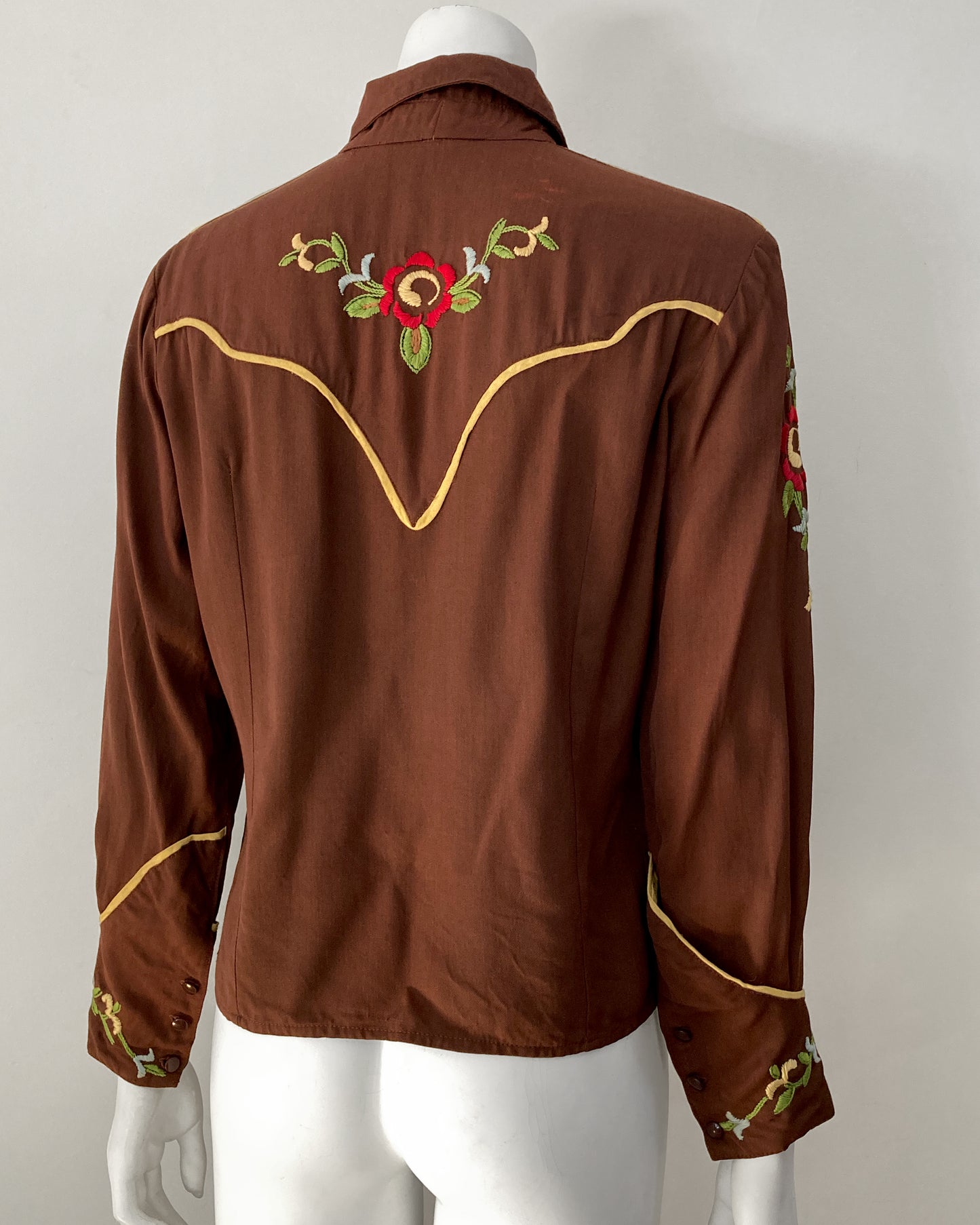 1940s Western Shirt–M