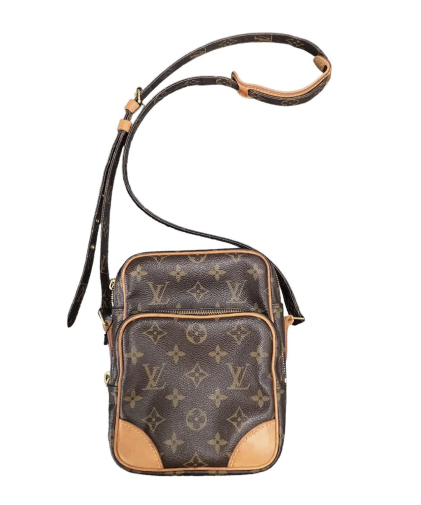 Louis Vuitton Amazone Shoulder Bag Brown Canvas for sale online  eBay