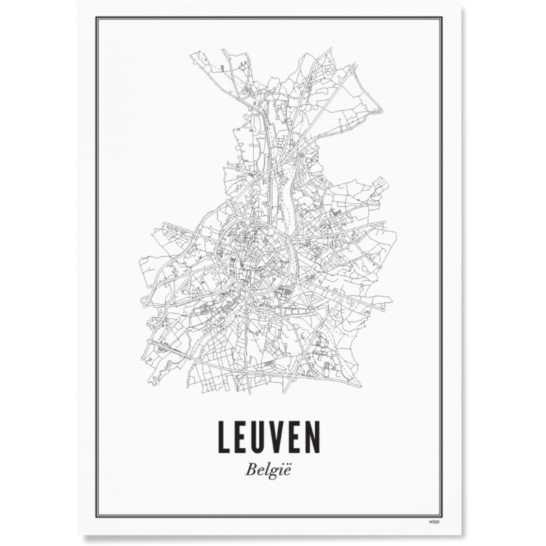 Print Leuven | 2 groottes | WIJCK