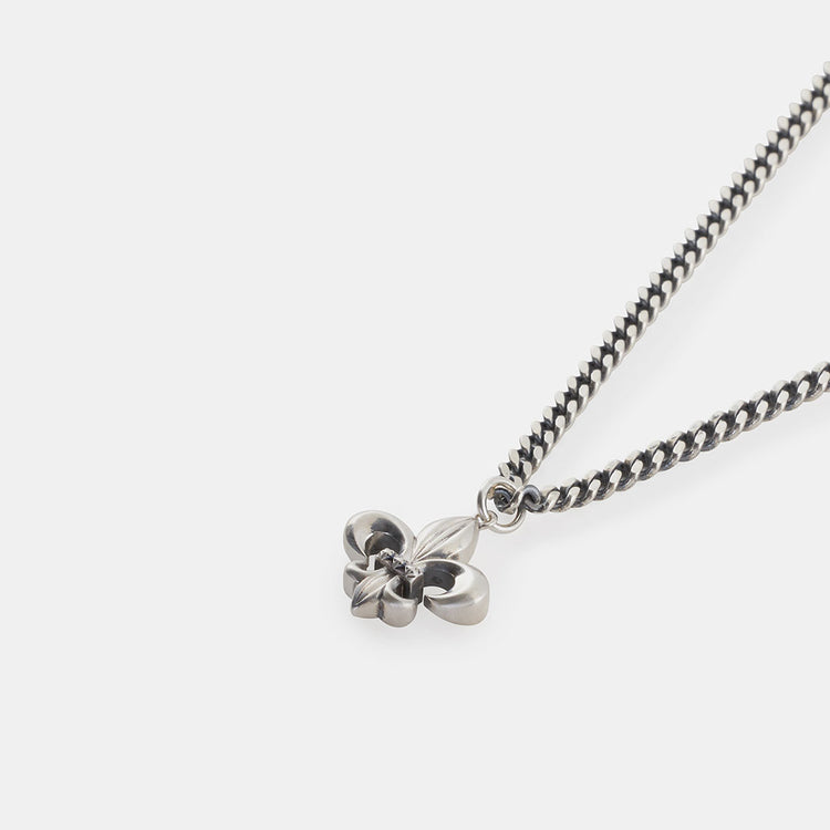 Silver Fleur De Lis Necklace – Serge DeNimes