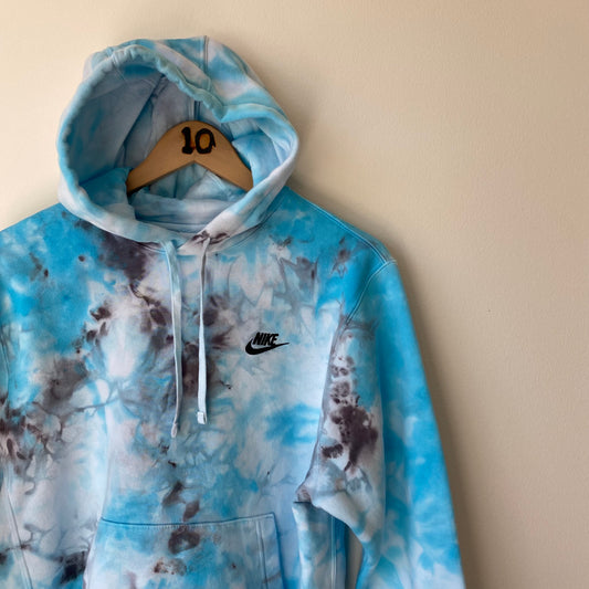 HAND DYED TIE DYE NIKE HOODIE