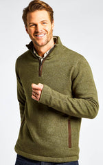 Se Dubarry - Feeney Zip Neck Sweater hos Hunterspoint