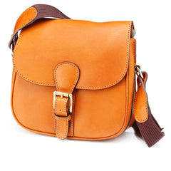 Laksen - Cartridge Bag in Saddle Leather - Natural Oak thumbnail