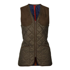 Laksen - Cheltenham Quiltet Dame Skydevest - Olive thumbnail