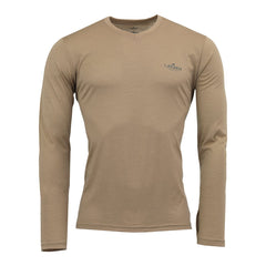 Laksen - Clisham Langærmet V-neck Tee - Sand thumbnail