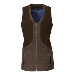 Laksen - Pippa Linhope Tweed Zip Skydevest thumbnail