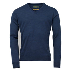 Billede af Laksen - Sussex V-neck Merino Sweater