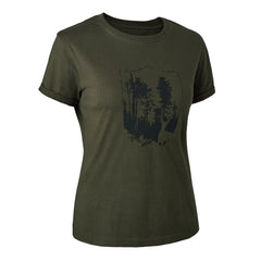 Deerhunter - Dame T-Shirt med Skjold thumbnail