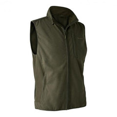 Se Gamekeeper Bonded Fleecevest - Graphite Green - L hos Hunterspoint