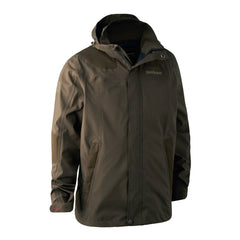 Se Deerhunter - Track regnjakke (Canteen) - 3XL hos Hunterspoint