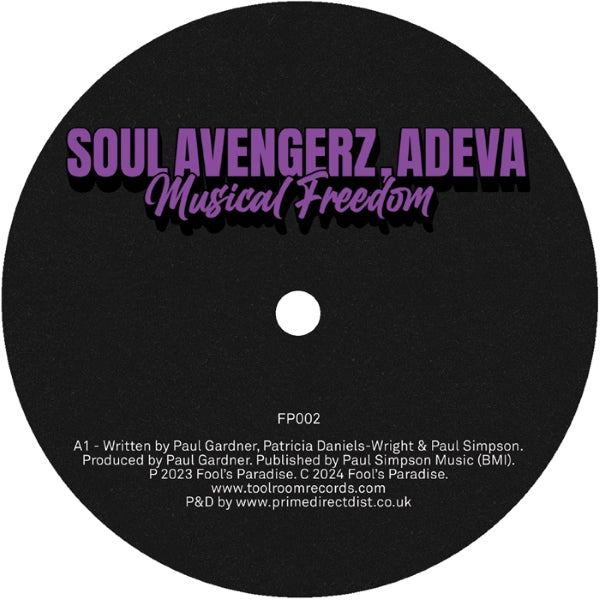 Soul Avengerz, Sebb Junior / Fool’s Paradise Sampler Vol. 2