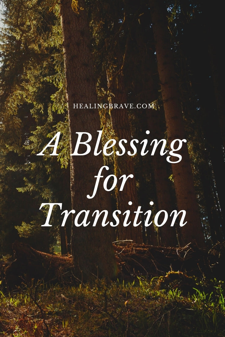 “The word blessing evokes a sense of warmth and protection; it suggests that no life is alone or unreachable.” As this Irish poet shows us, a blessing for transitions (of many kinds) can hold us, guide us, and show us that we don't have to go it alone. We are meant to help and be helped along the way.