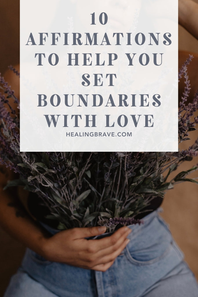 A large part of healing involves setting boundaries. Boundaries, in my own language, are the intersection at which I can take care of myself and be fully present with you. They’re guidelines for how I want to be treated and how I choose to respond. It’s when I don’t set those guidelines for myself that I lose myself in other people. Your personal boundaries communicate to others -- and to your own self -- what works for you and what doesn’t.