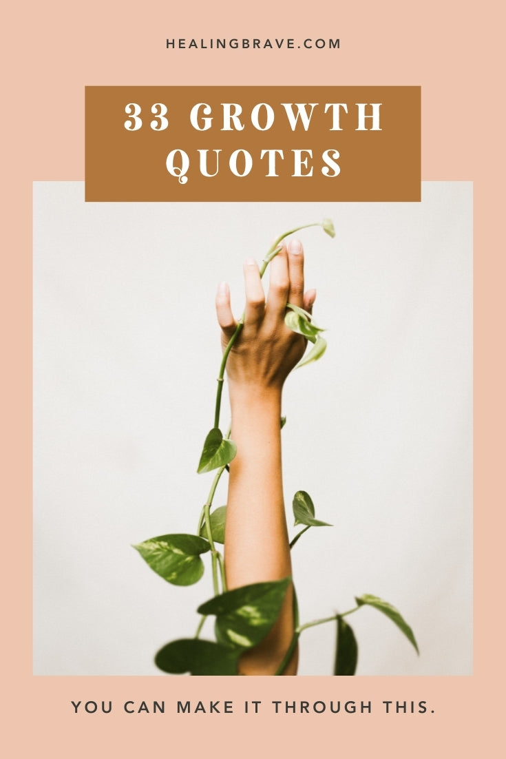 If you'd rather grow through what you're going through, read these growth quotes. They'll remind you of your own potential and of how strong you can be, even when you don't feel it. You're strong enough to live a life that you're proud of, no matter what happens to (or for) you.