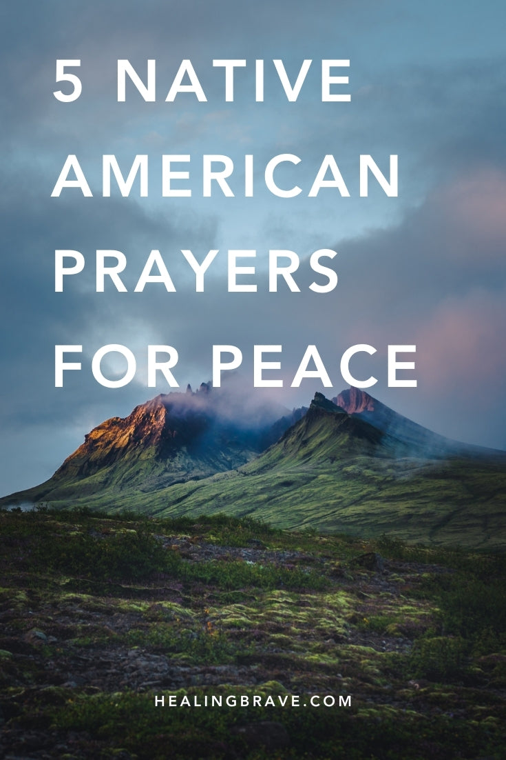 With everything that's happened this year, we could use some prayers for peace. We could do with some fresh air and some ancient wisdom: a little perspective. With respect for the people who came before us, whose words and ways continue to shine light on the mountains and valleys of life, these Native American prayers.