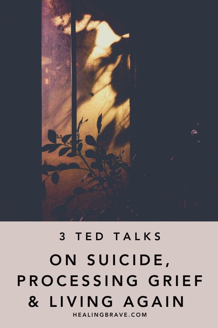 It’s worth 15 minutes of your time to consider someone else’s take on the hardest things they’ve been through. Things like suicide loss or a fatal diagnosis. Your attention, shone on matters many people avoid because they’re uncomfortable, is a gift. These TED Talks on grief and living again are worth a listen.