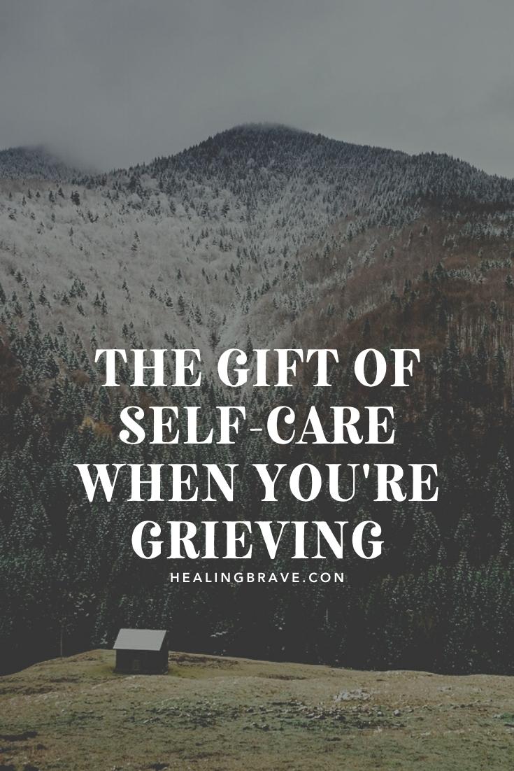 Trying to take good care of yourself while you're grieving is no small act of kindness. It is, rather, a very large gesture of respect not just for yourself as you process your grief, but for the people you've lost and for the people who are still here. Over the years I've learned that how well I take care of myself is a reflection of my values -- values like compassion and dependability. Values that became much more important in my life after my brother's death, and my father's, too.