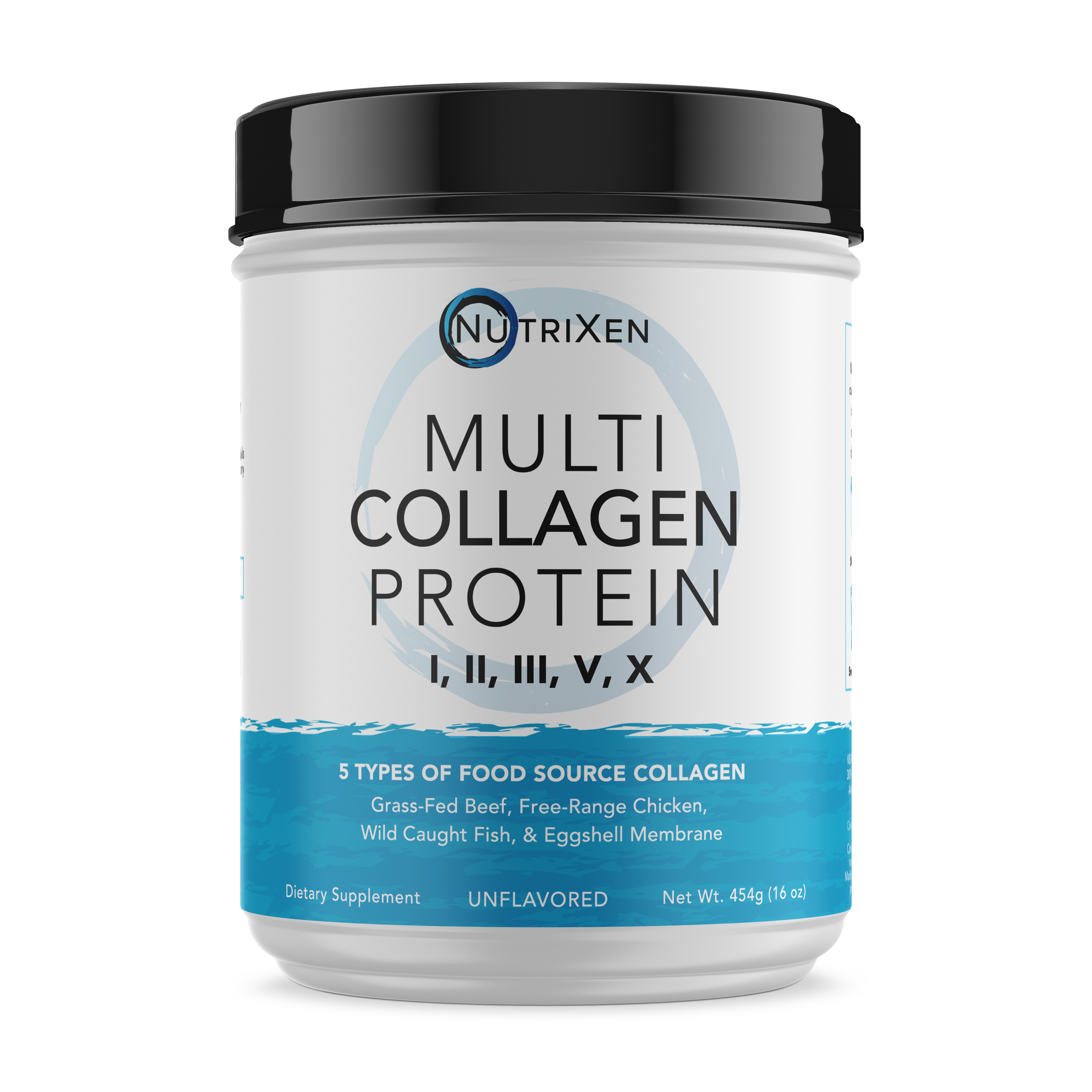 Multi Collagen Protein Powder Types I Ii Iii V X Nutrixen