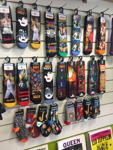 Rock band socks 