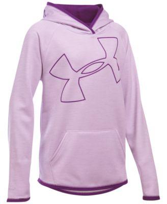 grey and purple under armour hoodie