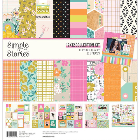 Simple Stories Let's Get Crafty 12x12 Collection Kit