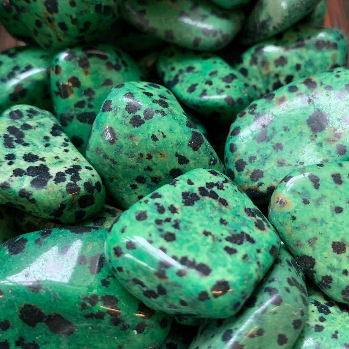 green dalmation jasper meaning